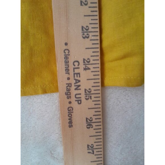 For Cynthia Womens Linen Asymmetrical Oversized Vacation Casual Coastal Top XL - Picture 7 of 8